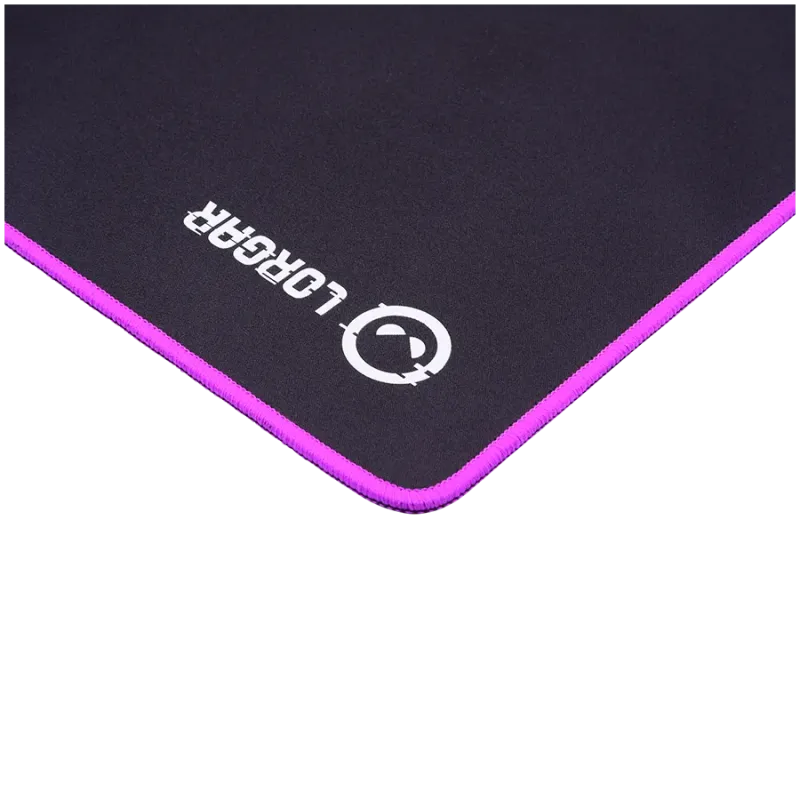 Lorgar Main 315, Gaming mouse pad, High-speed surface, Purple anti-slip rubber base, size: 500mm x 420mm x 3mm, weight 0.39kg - 