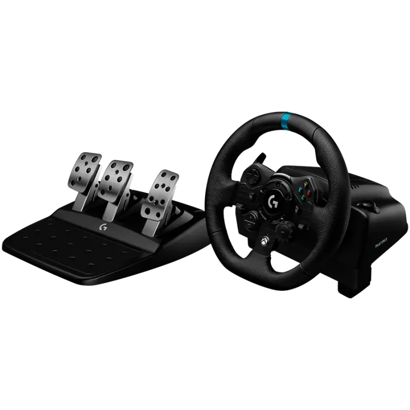 LOGITECH G923 Racing Wheel and Pedals - PC/PS - BLACK - USB - 1