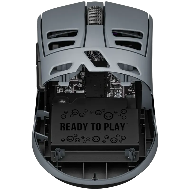 LORGAR MSE90W, Magnesium Alloy Wireless Gaming Mouse Elite, Dark Grey - 1