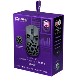 LORGAR MSE90W, Magnesium Alloy Wireless Gaming Mouse Elite, Dark Grey - 11