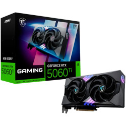 MSI Video Card Nvidia GeForce RTX 5060 Ti 8G GAMING OC, 8GB GDDR7, 128bit, Effective Memory Clock: 28000MHz, Boost: 2647 MHz, 46
