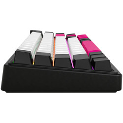 LORGAR KBP70MW, Wireless 65% Mechanical Gaming Keyboard Pro, Black/red, EN layout - 4