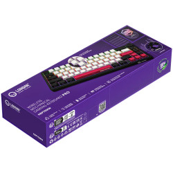 LORGAR KBP70MW, Wireless 65% Mechanical Gaming Keyboard Pro, Black/red, EN layout - 10