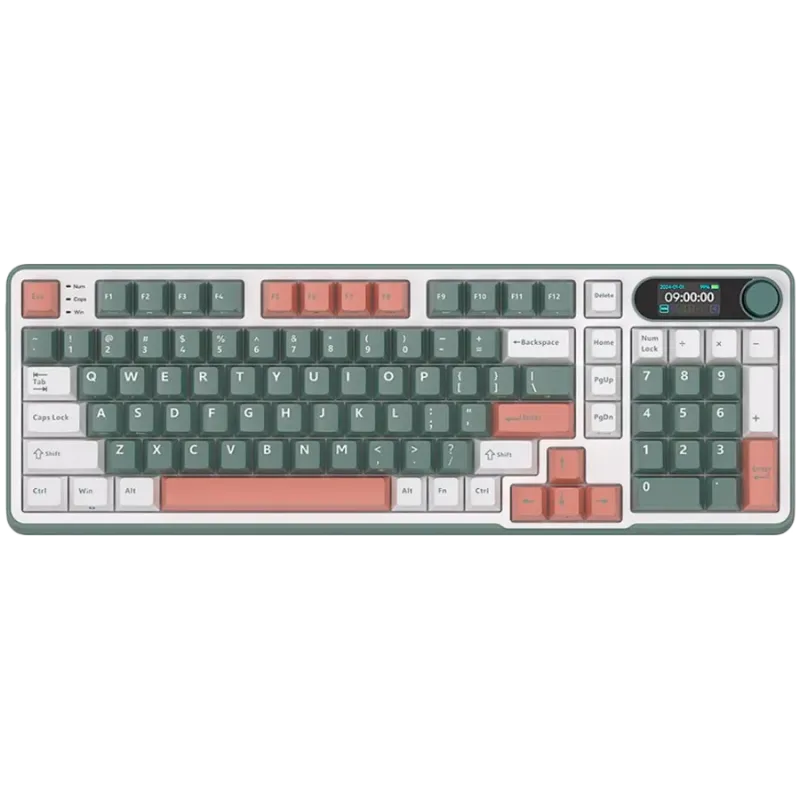 ROYAL KLUDGE RK-S98 Camping Green Gaming Keyboard Chartreuse switch - 1