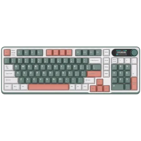 ROYAL KLUDGE RK-S98 Camping Green Gaming Keyboard Chartreuse switch - 1