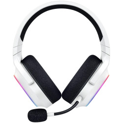 Razer Barracuda X Chroma, Gaming Headset, White, Oval Ear Cushions, 2.4 GHz Wireless / Bluetooth, Breathable Fabric with Memory 