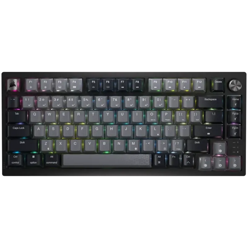 CORSAIR K65 PLUS WIRELESS 75% RGB Mechanical Gaming Keyboard - 1