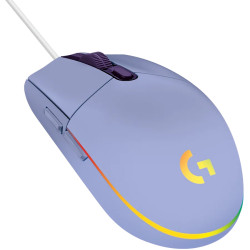 LOGITECH G102 LIGHTSYNC Corded Gaming Mouse - LILAC - USB - EER - 2