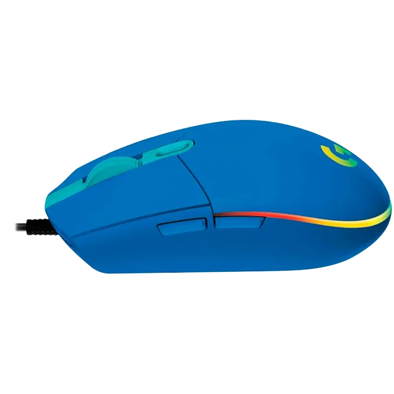 LOGITECH G102 LIGHTSYNC Corded Gaming Mouse - BLUE - USB - EER - 1