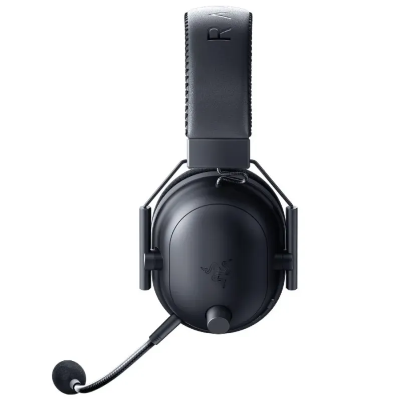 BlackShark V2 Pro (2023) - Black, Wireless Gaming Headset, Razer TriForce Titanium Driver 50 mm, Oval Ear Cushions, Detachable S