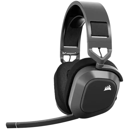 CORSAIR HS80 MAX Wireless Headset, Steel Gray - EU - 1
