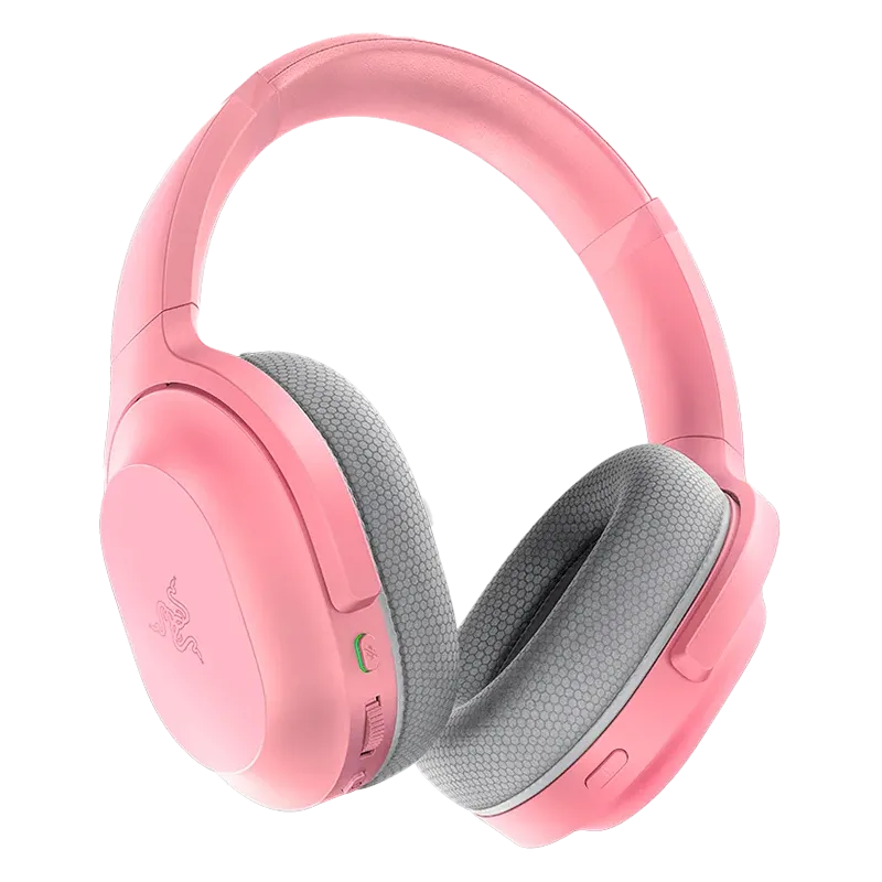 Razer Barracuda Pink, Wireless Multi-platform Gaming and Mobile Headset, Razer TriForce 50mm Drivers, Dual Integrated Noise-Canc