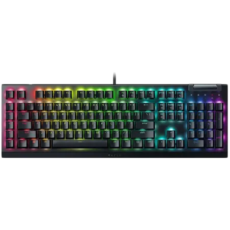 Razer BlackWidow V4 X Mechanical Gaming Keyboard, US Layout, Green Switch, Razer Chroma™ RGB, 6 Macro Keys, Lubricated Stabilize