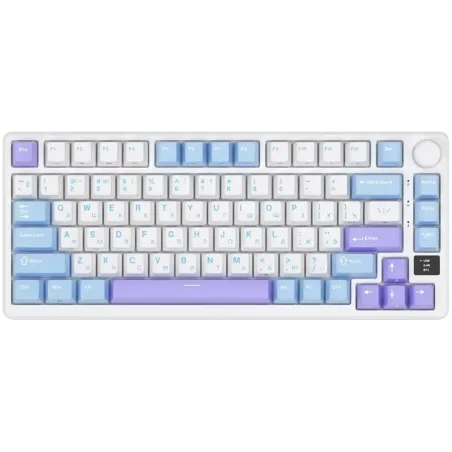 ROYAL KLUDGE RK-M75 Taro Milk Gaming Keyboard K Silver switch - 1