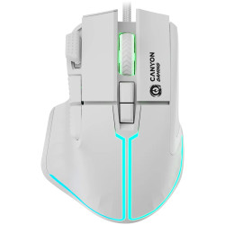 CANYON mouse Fortnax GM-636 RGB 9buttons Wired White - 1