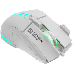 CANYON mouse Fortnax GM-636 RGB 9buttons Wired White - 4
