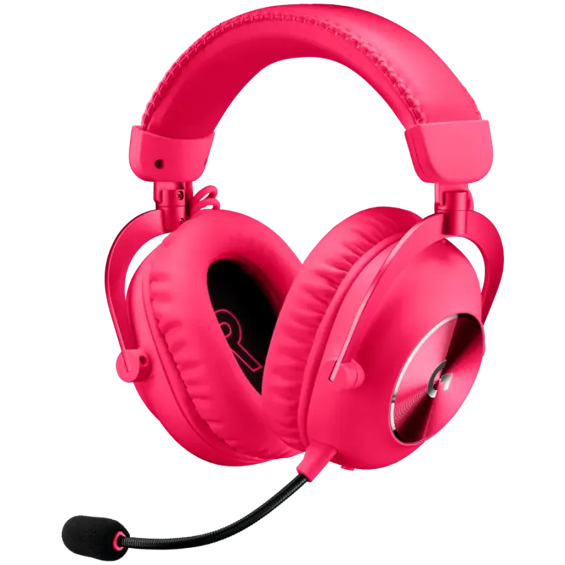 LOGITECH G PRO X2 LIGHTSPEED Wireless Gaming Headset - Blue Mic - MAGENTA - 1