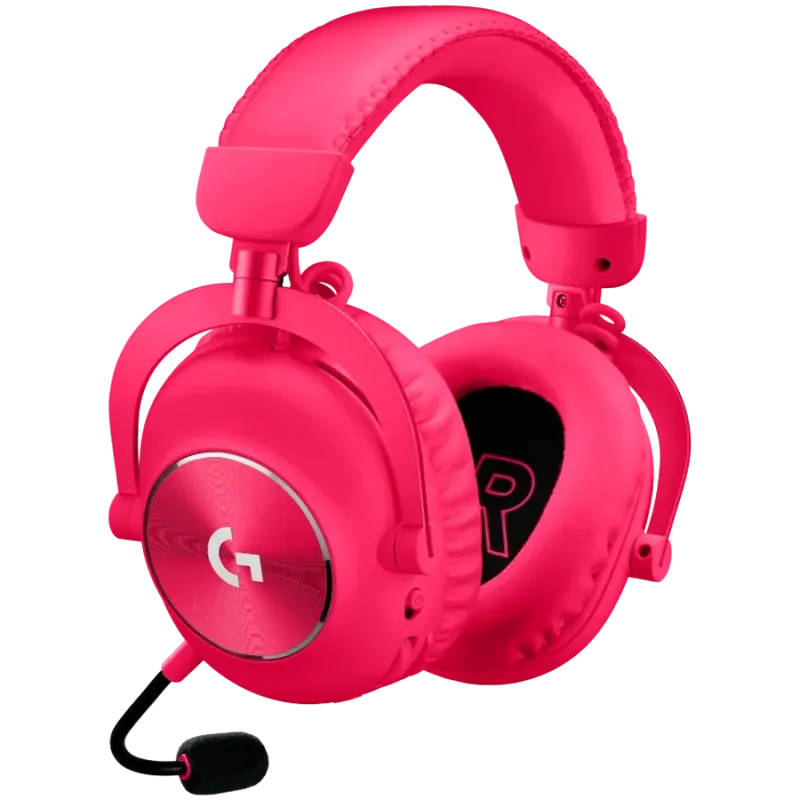 LOGITECH G PRO X2 LIGHTSPEED Wireless Gaming Headset - Blue Mic - MAGENTA - 1