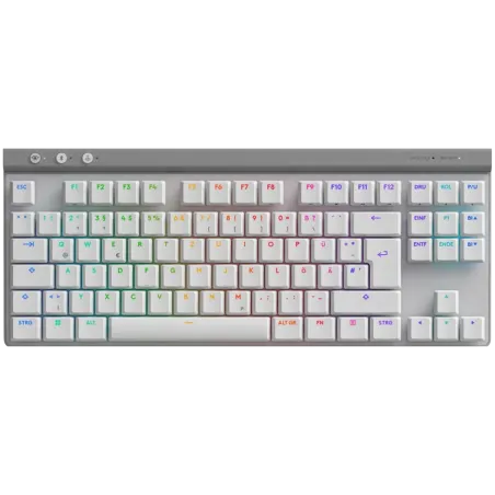 LOGITECH G515 LIGHTSPEED TKL - WHITE - US INT'L - 2.4GHZ/BT- EMEA28i-935 - TACTILE - 1