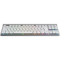 LOGITECH G515 LIGHTSPEED TKL - WHITE - US INT'L - 2.4GHZ/BT- EMEA28i-935 - TACTILE - 2