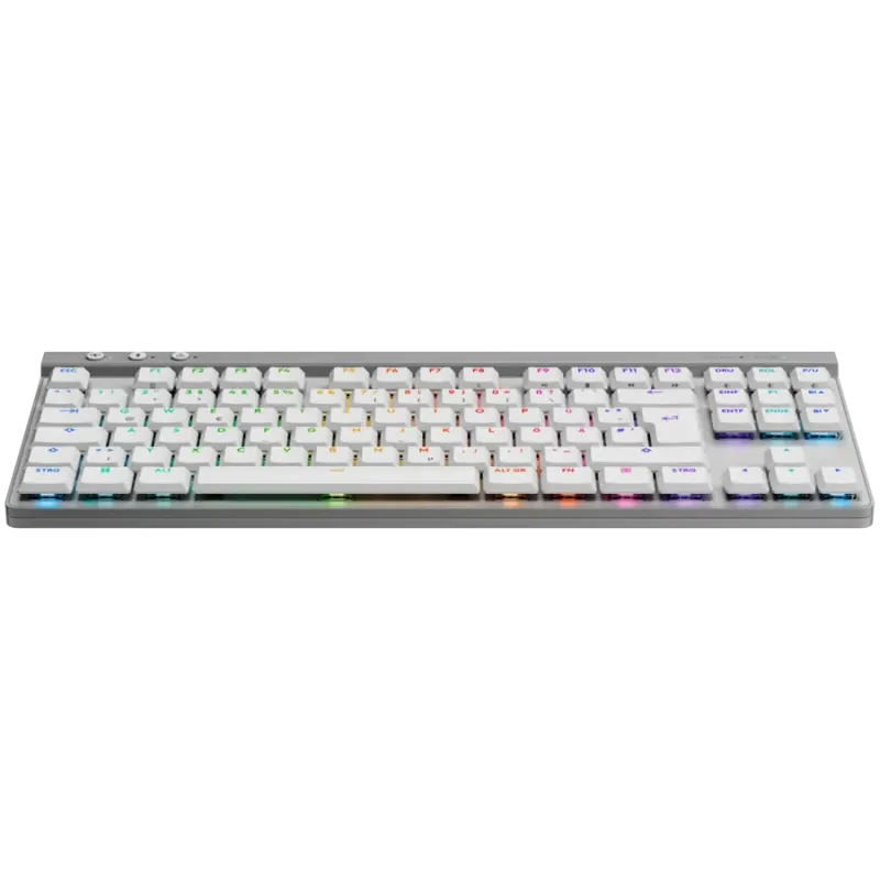 LOGITECH G515 LIGHTSPEED TKL - WHITE - US INT'L - 2.4GHZ/BT- EMEA28i-935 - TACTILE - 1
