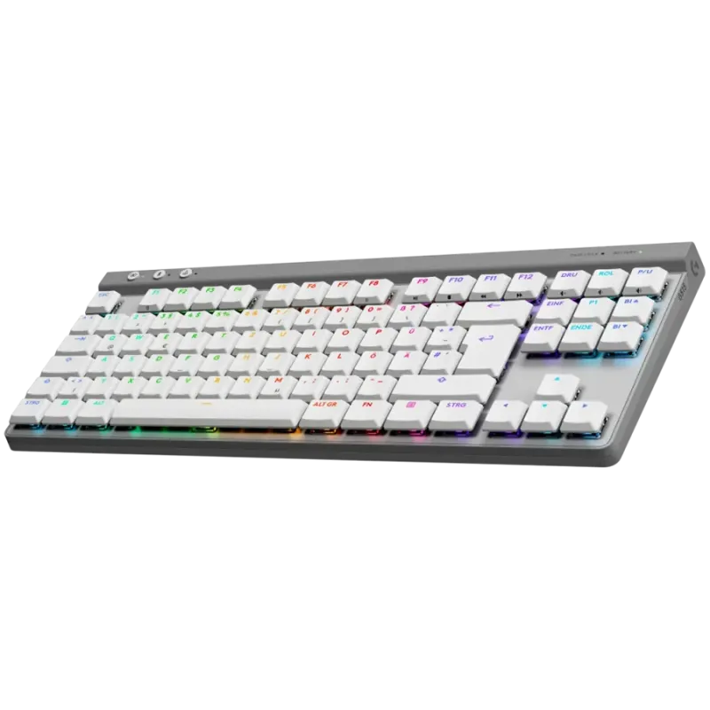 LOGITECH G515 LIGHTSPEED TKL - WHITE - US INT'L - 2.4GHZ/BT- EMEA28i-935 - TACTILE - 1