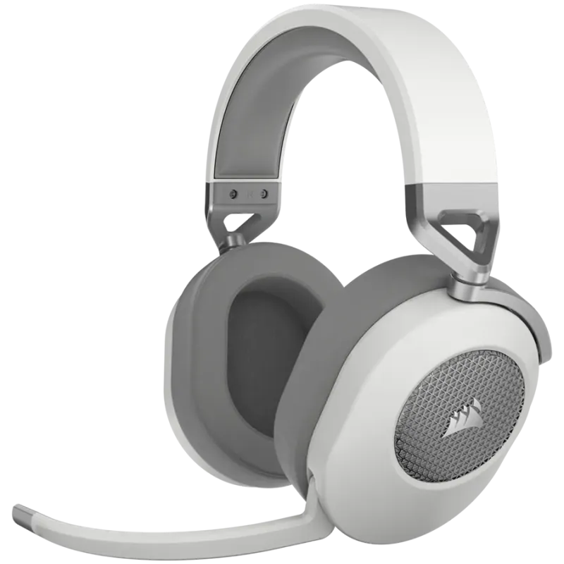 CORSAIR HS65 WIRELESS Gaming Headset, White (EU), v2 - 1