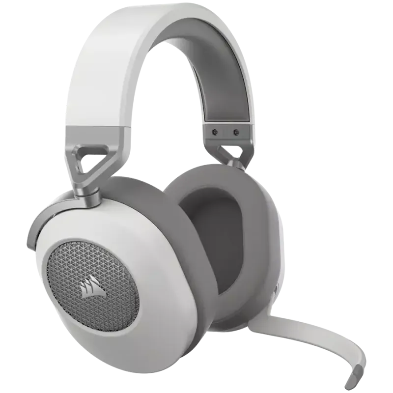 CORSAIR HS65 WIRELESS Gaming Headset, White (EU), v2 - 1