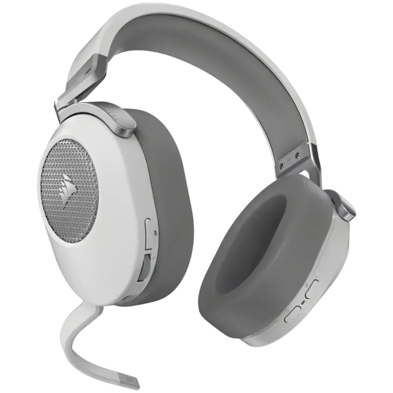 CORSAIR HS65 WIRELESS Gaming Headset, White (EU), v2 - 1