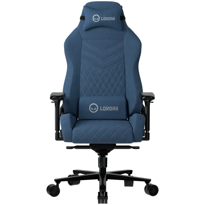 LORGAR Ace 422, Gaming chair, Anti-stain durable fabric, 1.8 mm metal frame, multiblock mechanism, 4D armrests, 5 Star aluminium