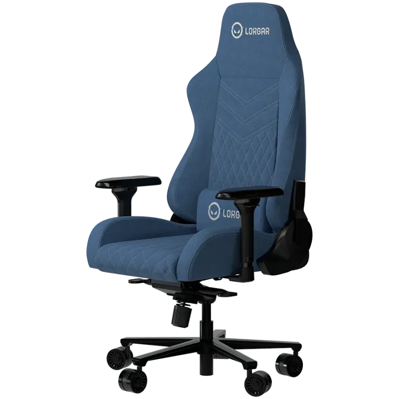 LORGAR Ace 422, Gaming chair, Anti-stain durable fabric, 1.8 mm metal frame, multiblock mechanism, 4D armrests, 5 Star aluminium