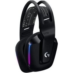 LOGITECH G733 LIGHTSPEED Wireless RGB Gaming Headset - BLACK - 2