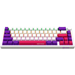 LORGAR KBP70MW, Wireless 65% Mechanical Gaming Keyboard Pro, White, EN layout - 3