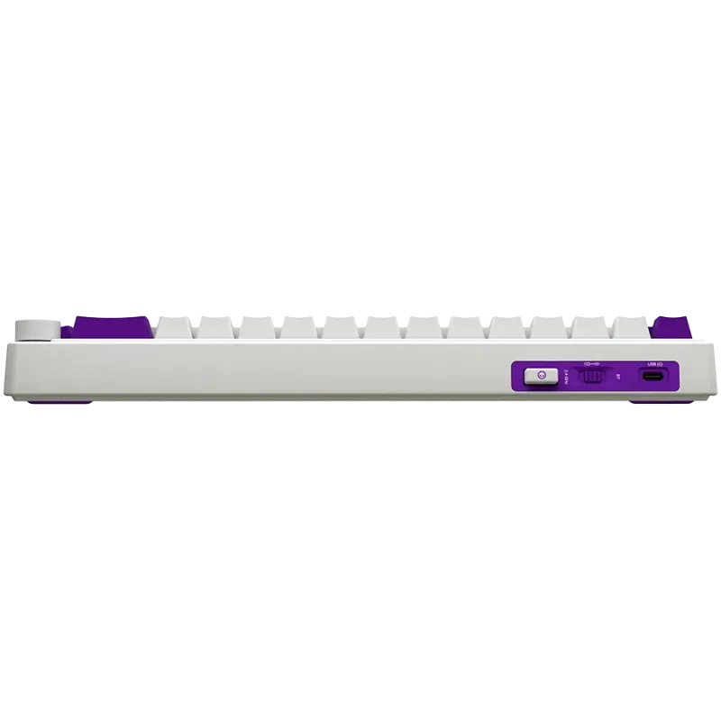 LORGAR KBP70MW, Wireless 65% Mechanical Gaming Keyboard Pro, White, EN layout - 1