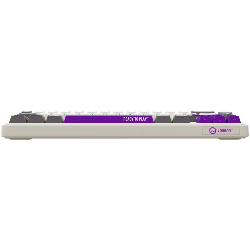 LORGAR KBP70MW, Wireless 65% Mechanical Gaming Keyboard Pro, Beige, EN layout - 1