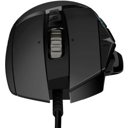 LOGITECH G502 Corded Gaming Mouse - HERO - BLACK - USB - EER2 - 3