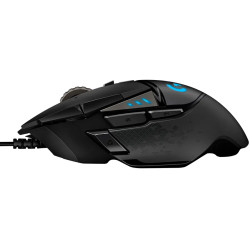 LOGITECH G502 Corded Gaming Mouse - HERO - BLACK - USB - EER2 - 6