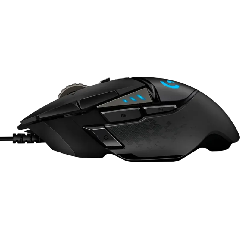 LOGITECH G502 Corded Gaming Mouse - HERO - BLACK - USB - EER2 - 1