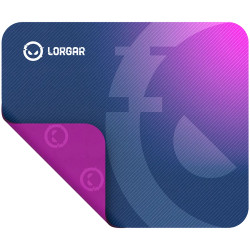 Lorgar Main 133, Gaming mouse pad, High-speed surface, Purple anti-slip rubber base, size: 360mm x 300mm x 3mm, weight 0.2kg - 3