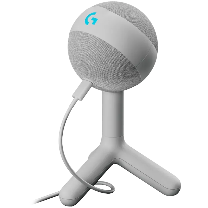 LOGITECH G Yeti Orb RGB Gaming Microphone - LIGHTSYNC - OFF WHITE - USB - 1