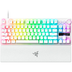 RAZER Huntsman V3 Pro Tenkeyless Gaming Keyboard - White - US Layout - 1