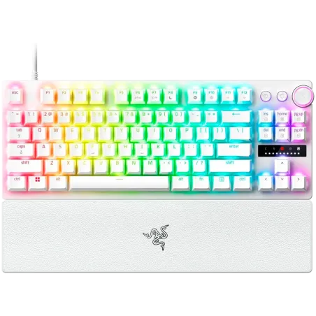 RAZER Huntsman V3 Pro Tenkeyless Gaming Keyboard - White - US Layout - 1