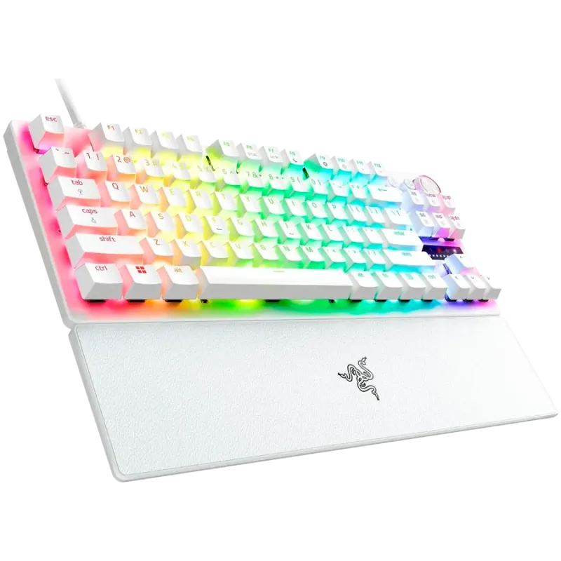 RAZER Huntsman V3 Pro Tenkeyless Gaming Keyboard - White - US Layout - 1