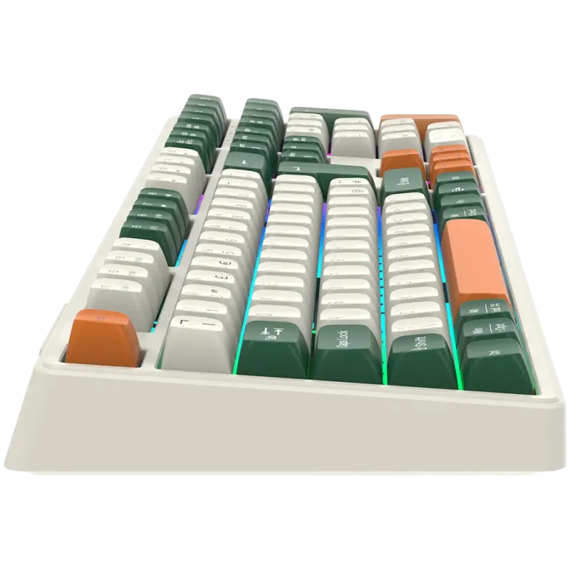 CANYON keyboard Shadder GKW-11 Mech RGB UK/US Wireless White - 1