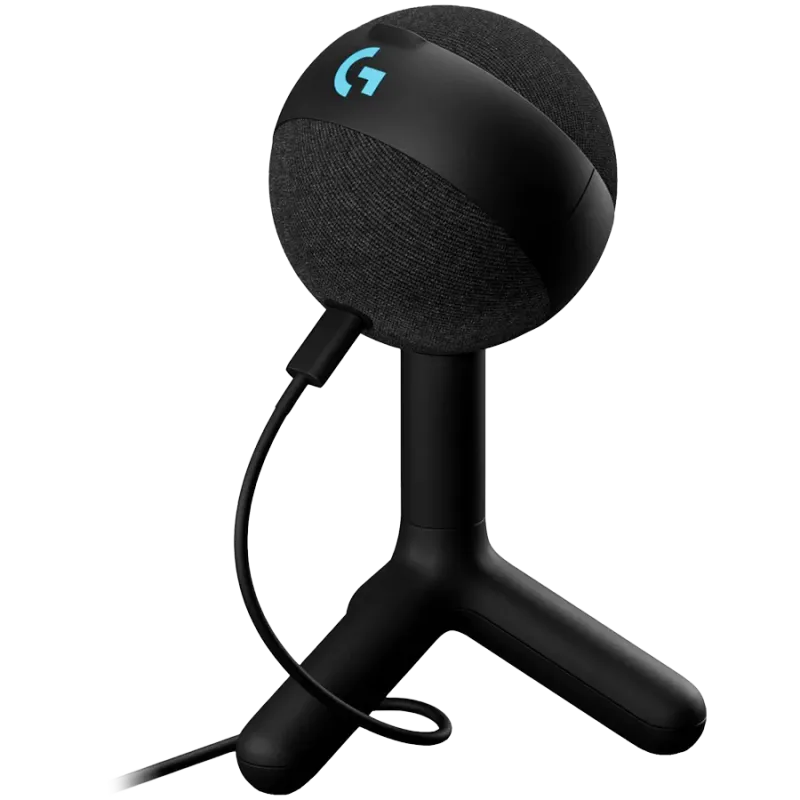 LOGITECH G Yeti Orb RGB Gaming Microphone - LIGHTSYNC - BLACK - USB - 1