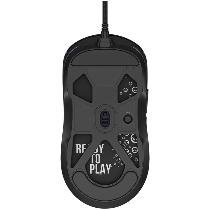 LORGAR MSA10, Ultralight Wired Gaming Mouse Advanced, black - 1