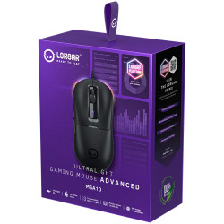 LORGAR MSA10, Ultralight Wired Gaming Mouse Advanced, black - 8