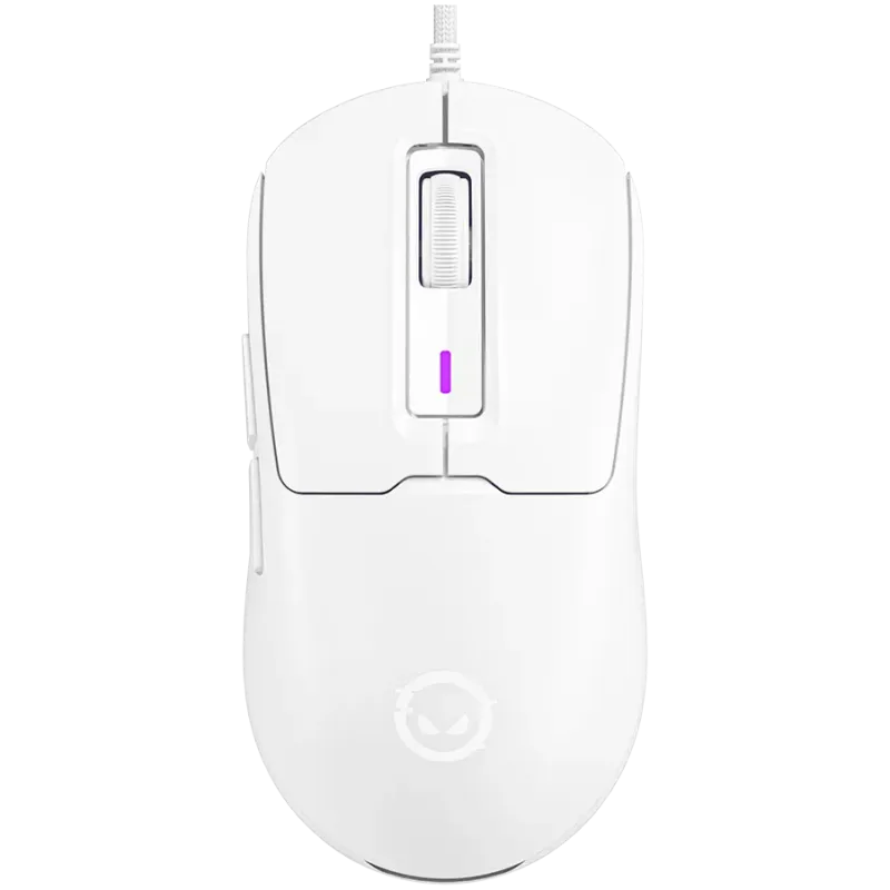 LORGAR MSA10, Ultralight Wired Gaming Mouse Advanced, white - 1