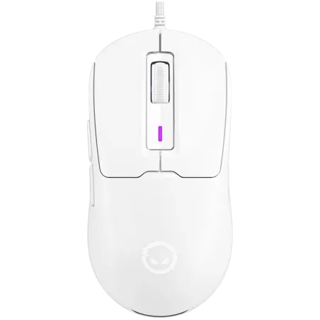 LORGAR MSA10, Ultralight Wired Gaming Mouse Advanced, white - 1