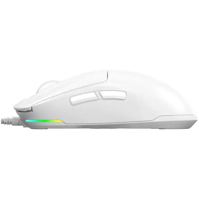 LORGAR MSA10, Ultralight Wired Gaming Mouse Advanced, white - 1